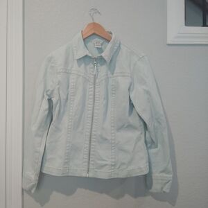 CAbi Light Blue Denim Jacket